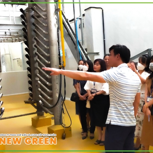 Hình ảnh dây chuyền cung cấp thịt sạch của NEW GREEN