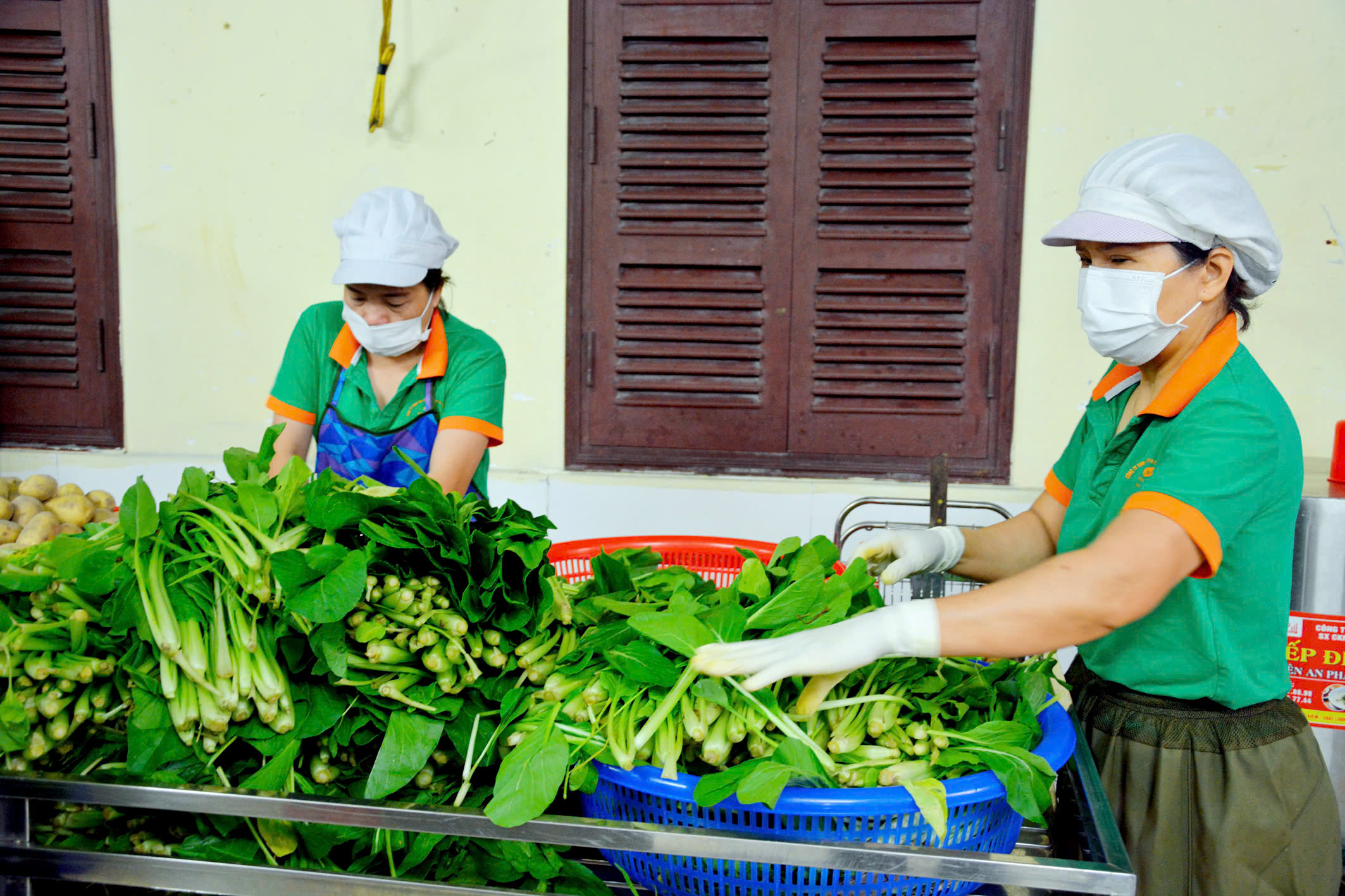 Hình ảnh giữ vệ sinh sạch sẽ và an toàn thực phẩm
