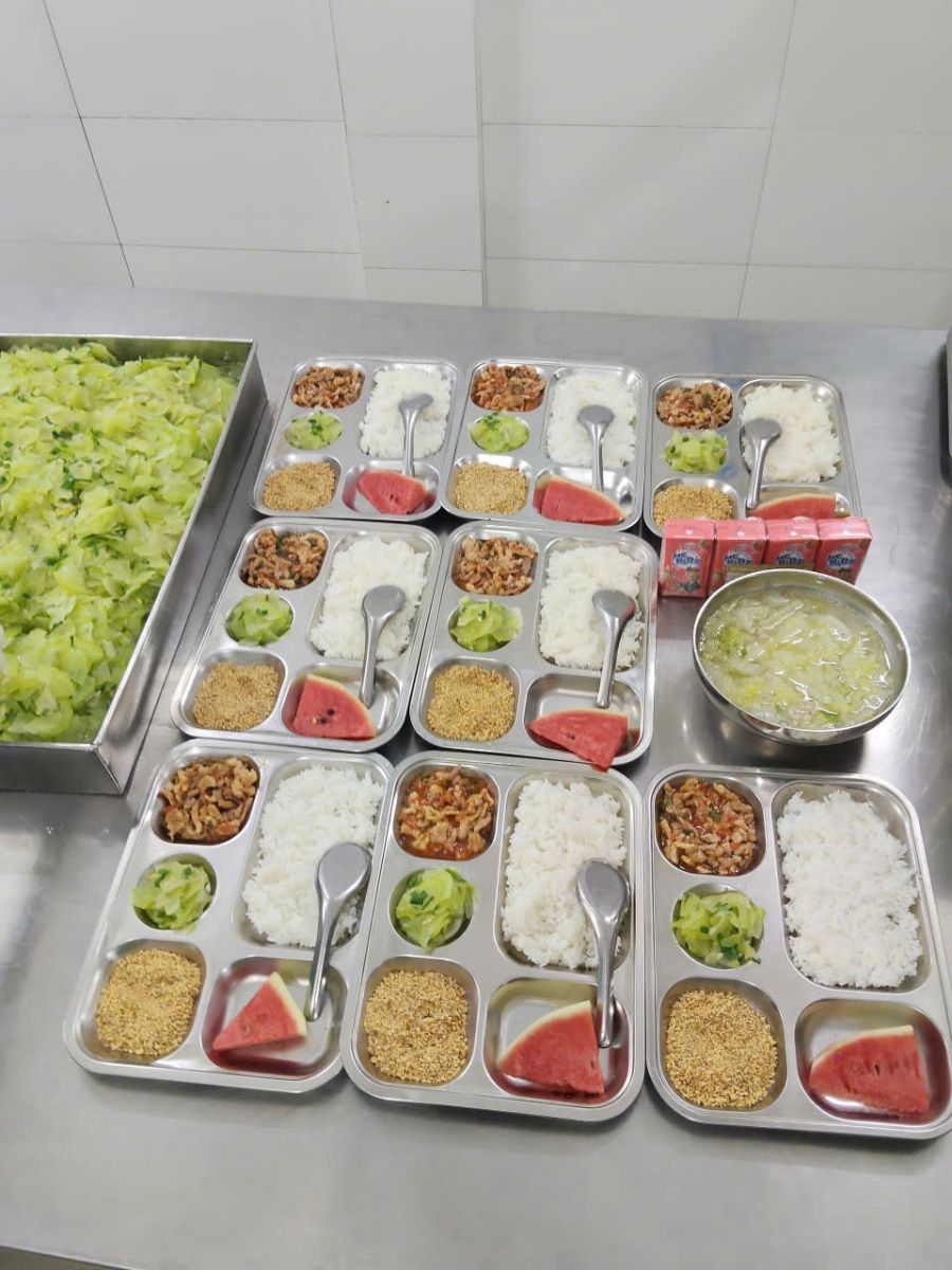 Thực đơn cơm bán trú trường học
