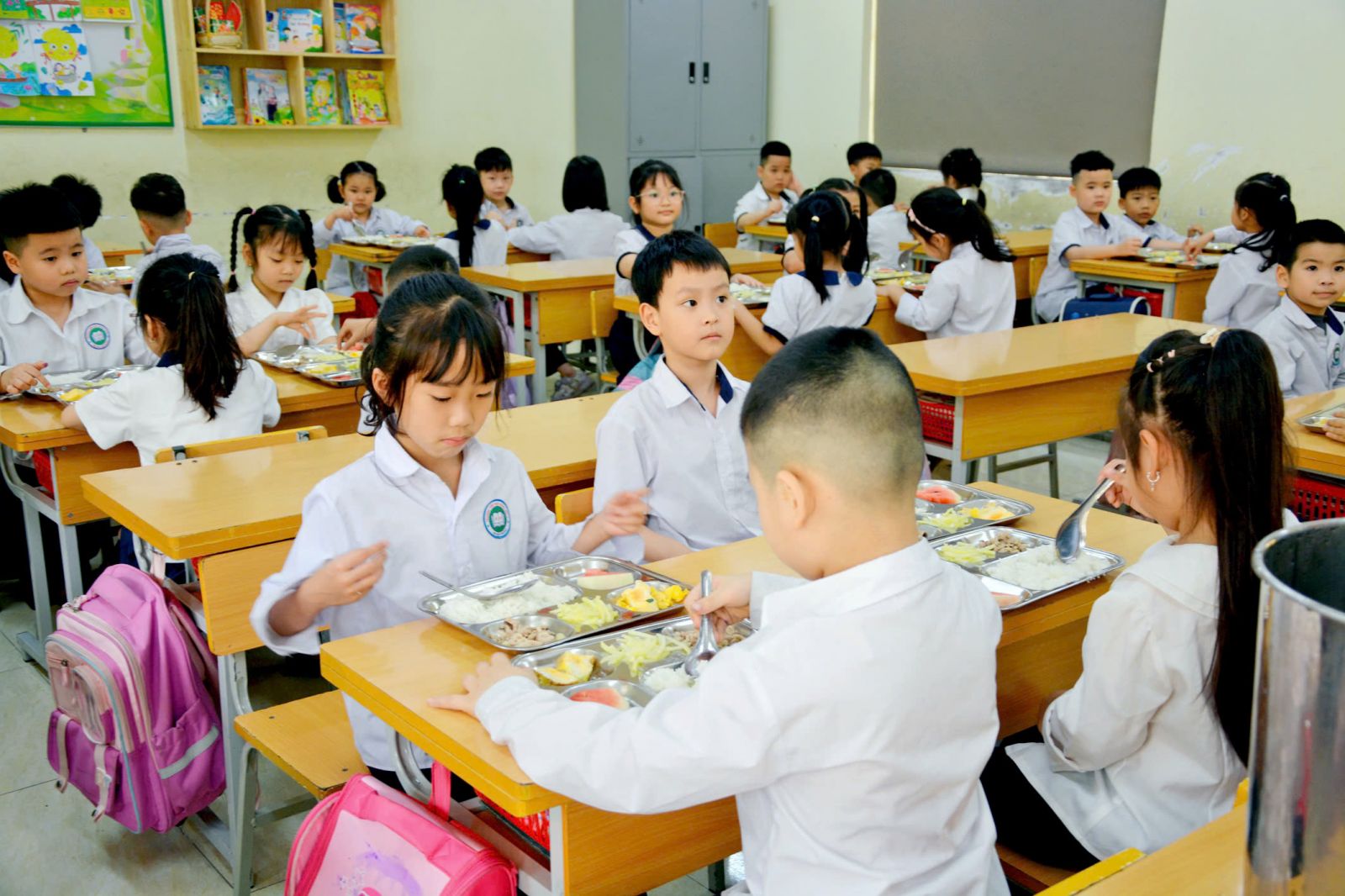 Quy trình chế biến suất ăn học đường sạch tại New Green